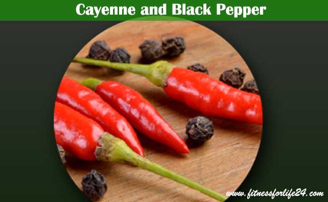 Cayenne and Black Pepper