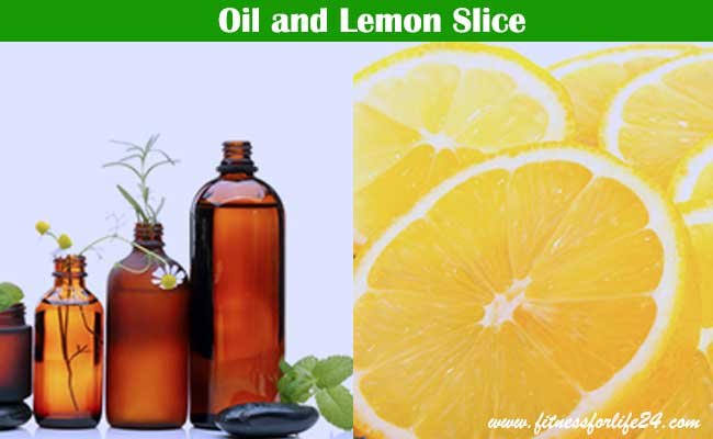 Oil and Lemon Slice