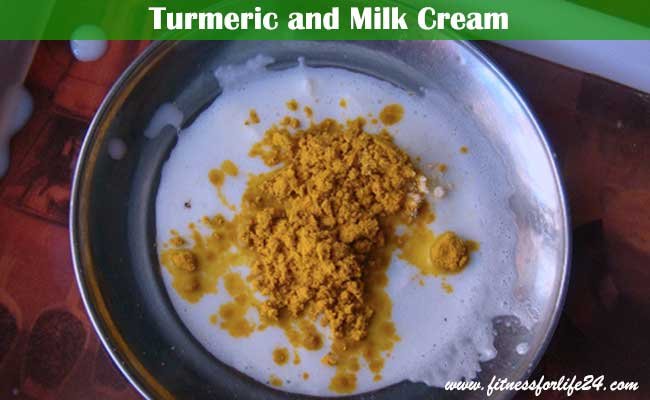 Turmeric and Milk Cream