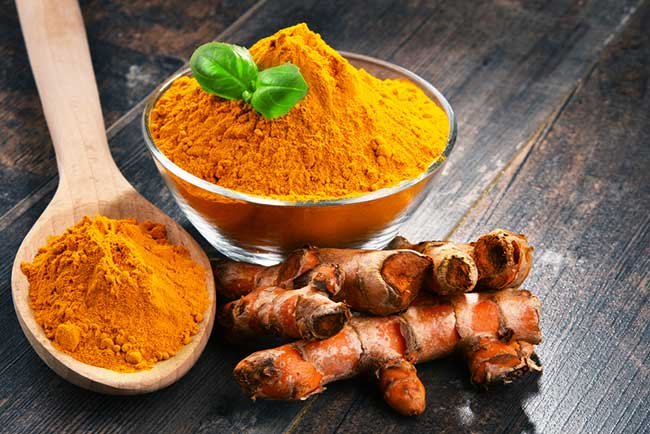 Turmeric for wound healing