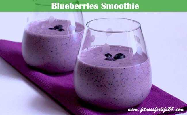 Blueberries Smoothie