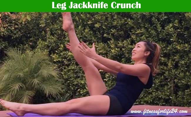 Leg Jackknife Crunch