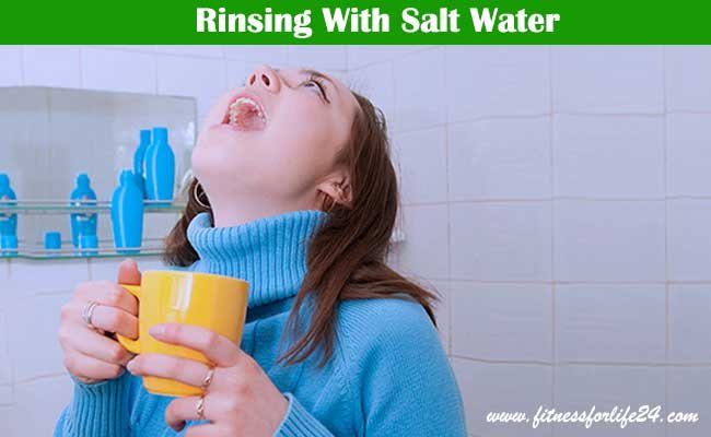 Rinsing Your Mouth With Salt Water 92