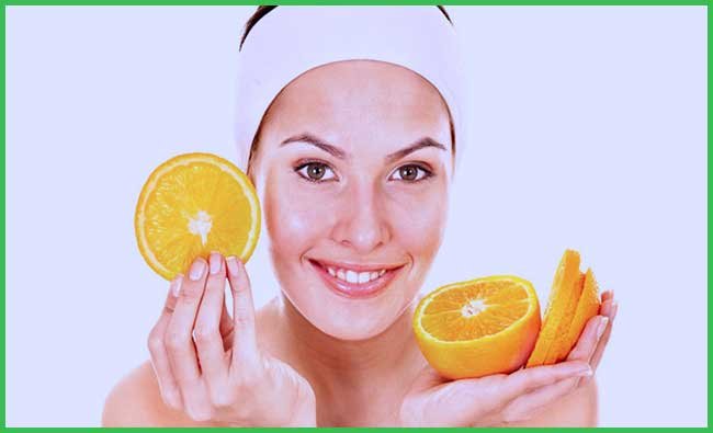 Orange Peel and Lemon for Skin Care