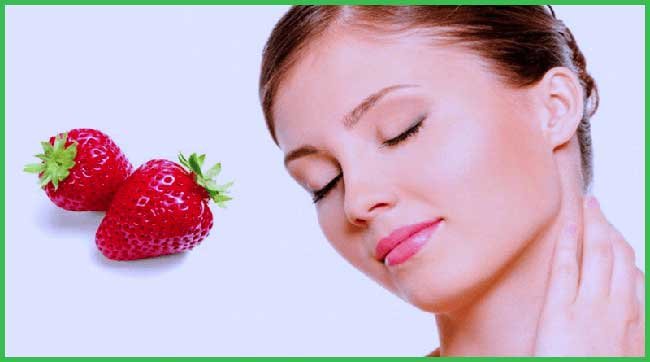 strawberries for skin care