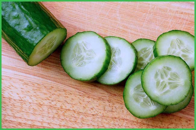 cucumber for acne