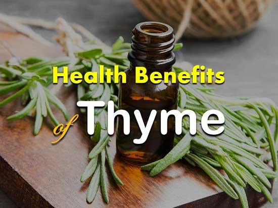 thyme substitute health benefits