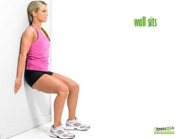 wall sits