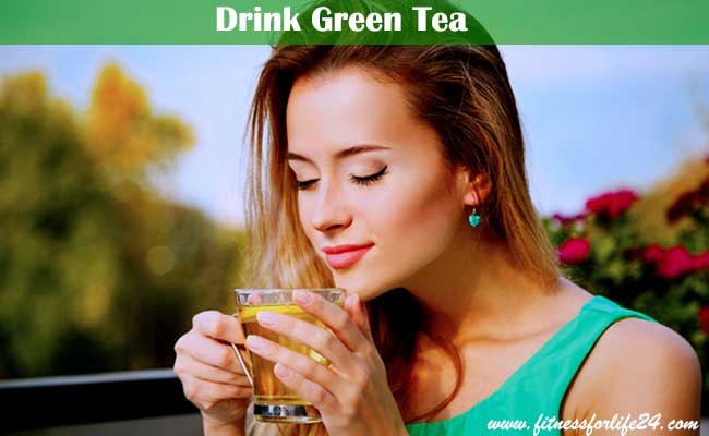 drink green tea