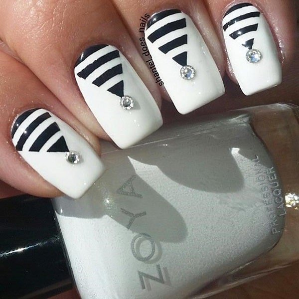 Geometric Nail Art Design