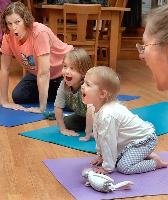 Lion Kids Yoga